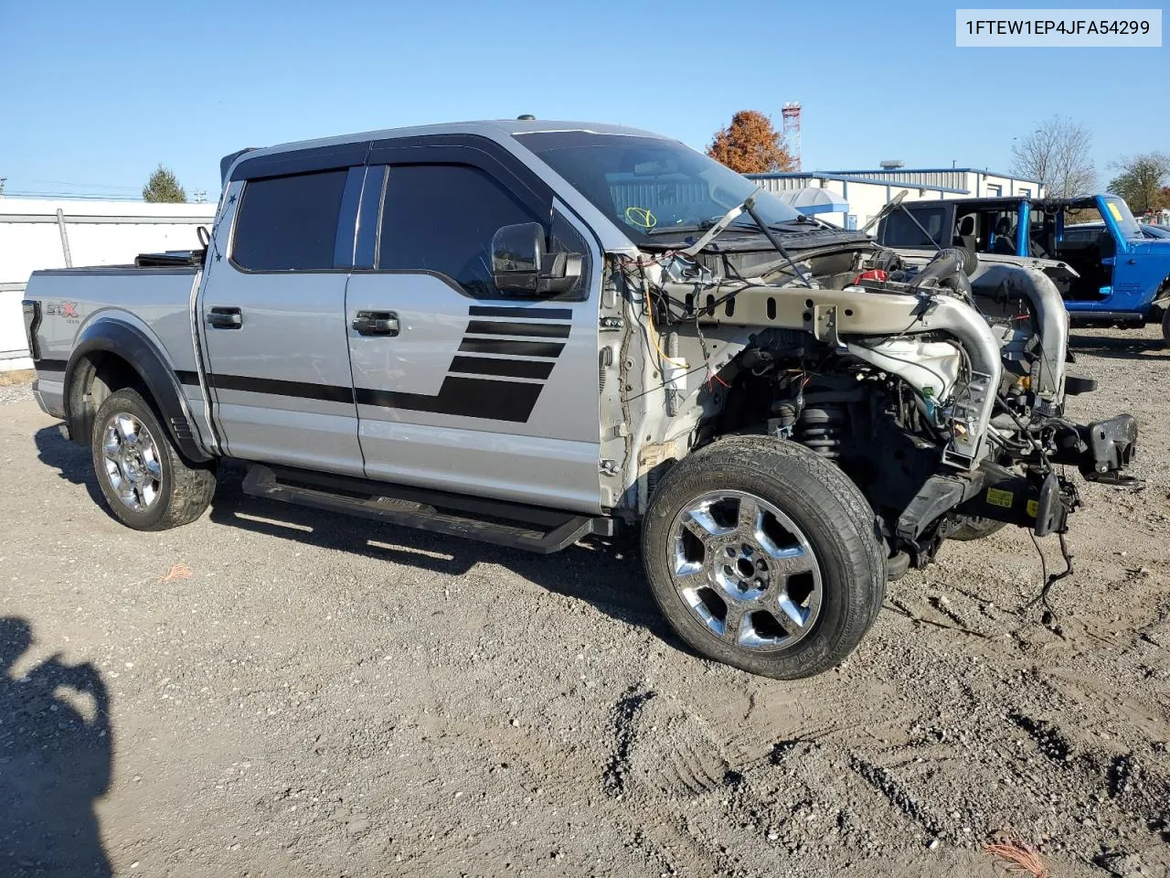 2018 Ford F150 Supercrew VIN: 1FTEW1EP4JFA54299 Lot: 76158814