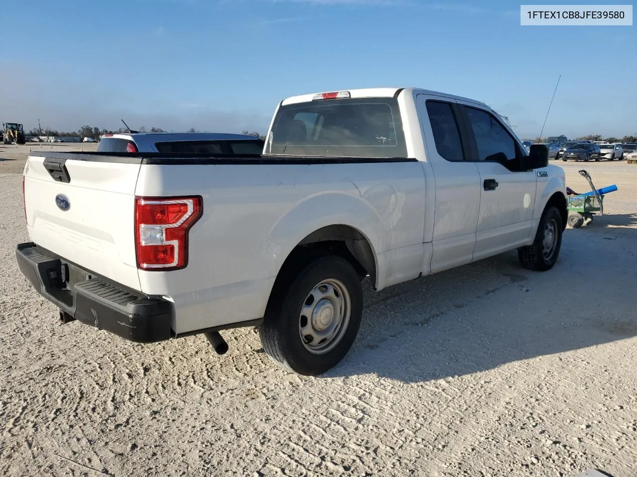 2018 Ford F150 Super Cab VIN: 1FTEX1CB8JFE39580 Lot: 76206964