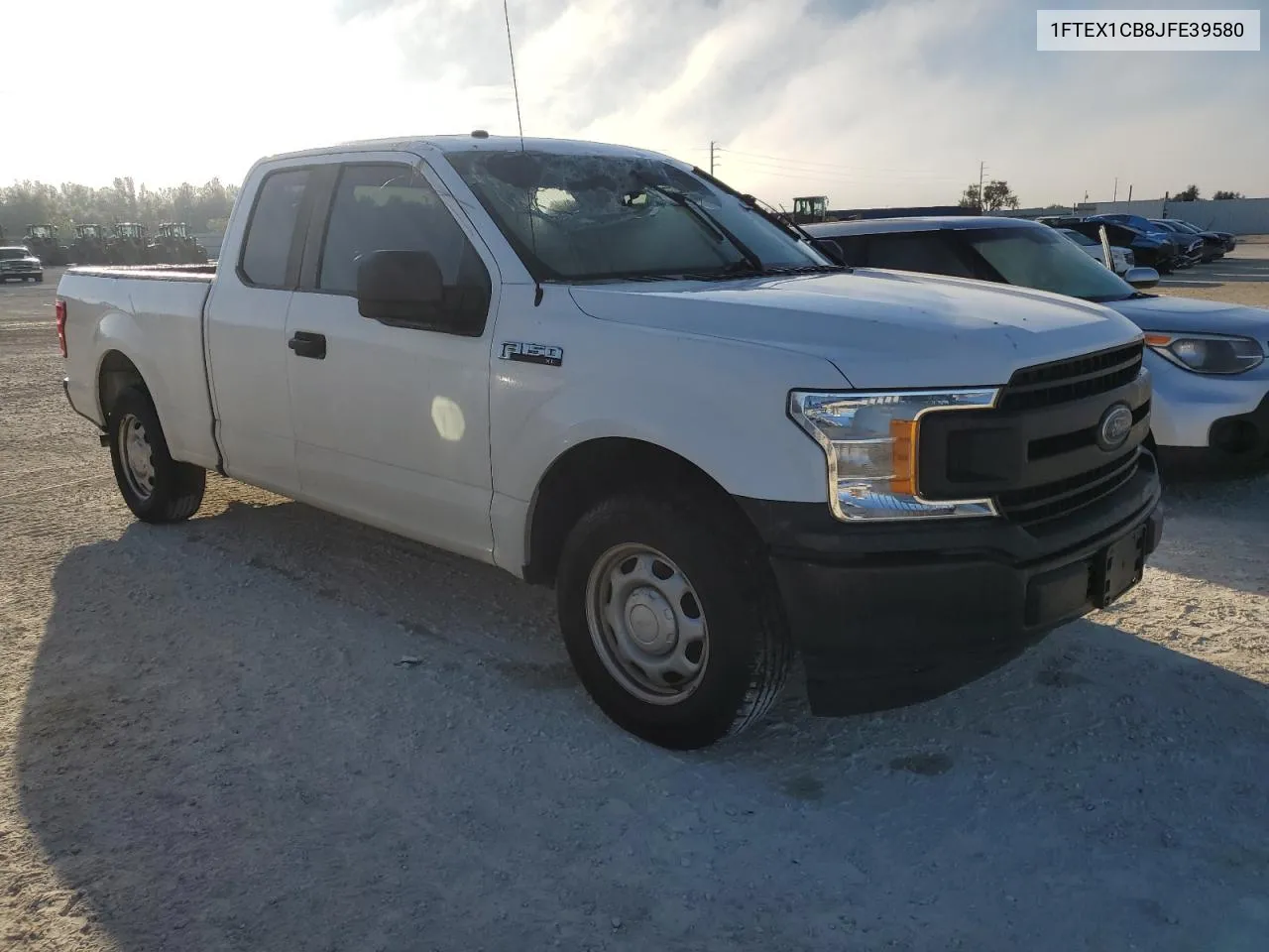 2018 Ford F150 Super Cab VIN: 1FTEX1CB8JFE39580 Lot: 76206964