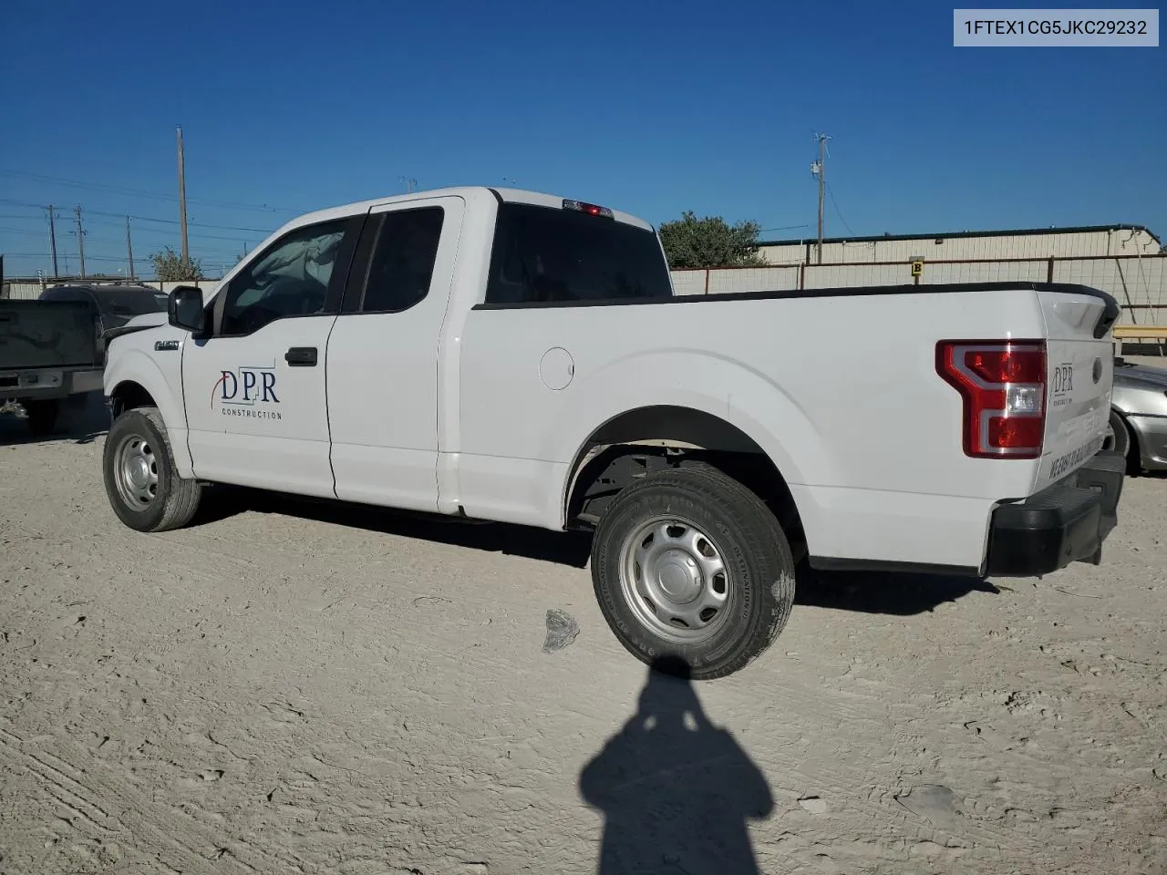 2018 Ford F150 Super Cab VIN: 1FTEX1CG5JKC29232 Lot: 76237534