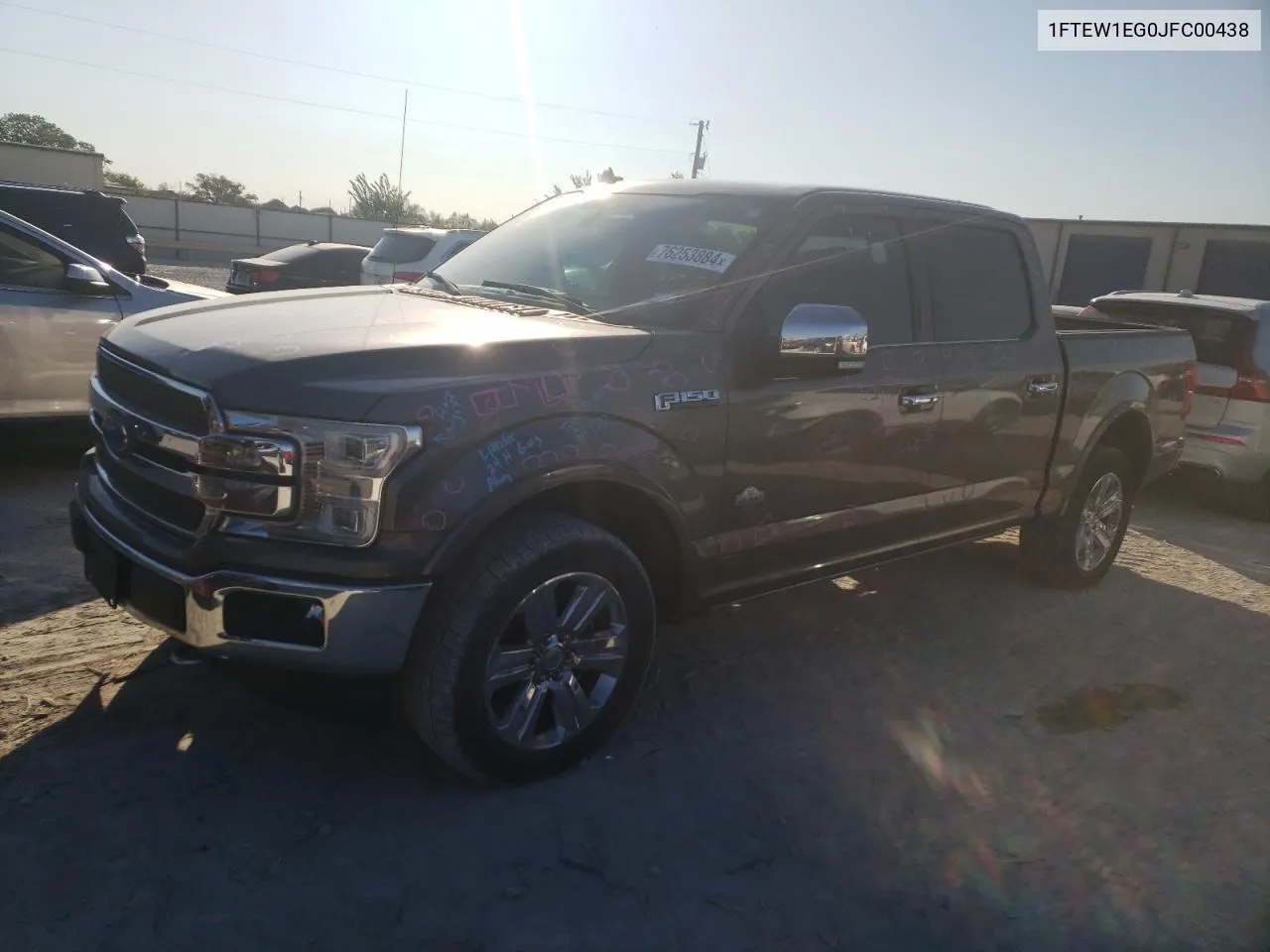 1FTEW1EG0JFC00438 2018 Ford F150 Supercrew