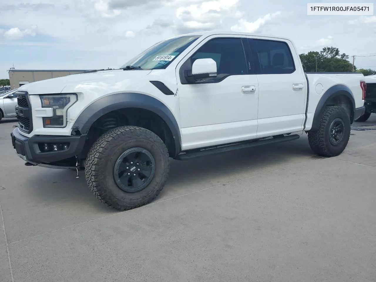 2018 Ford F150 Raptor VIN: 1FTFW1RG0JFA05471 Lot: 76297914