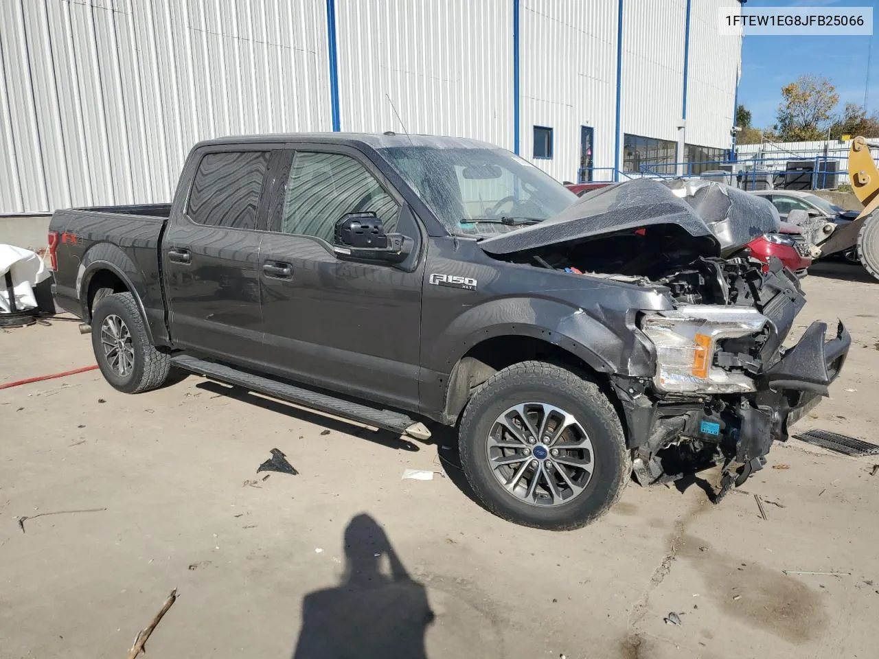 2018 Ford F150 Supercrew VIN: 1FTEW1EG8JFB25066 Lot: 76305884