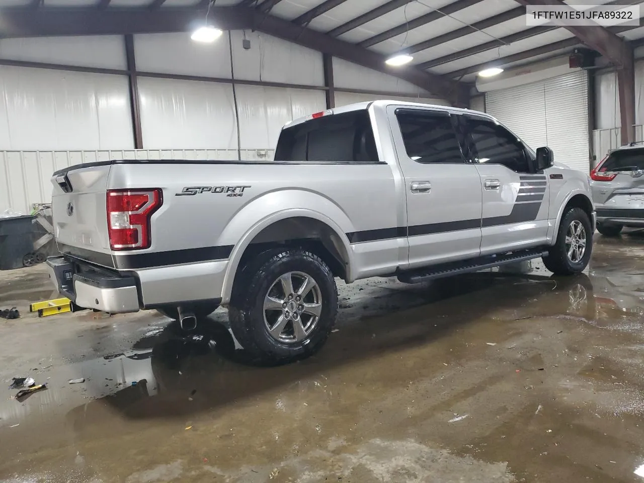 2018 Ford F150 Supercrew VIN: 1FTFW1E51JFA89322 Lot: 76331244