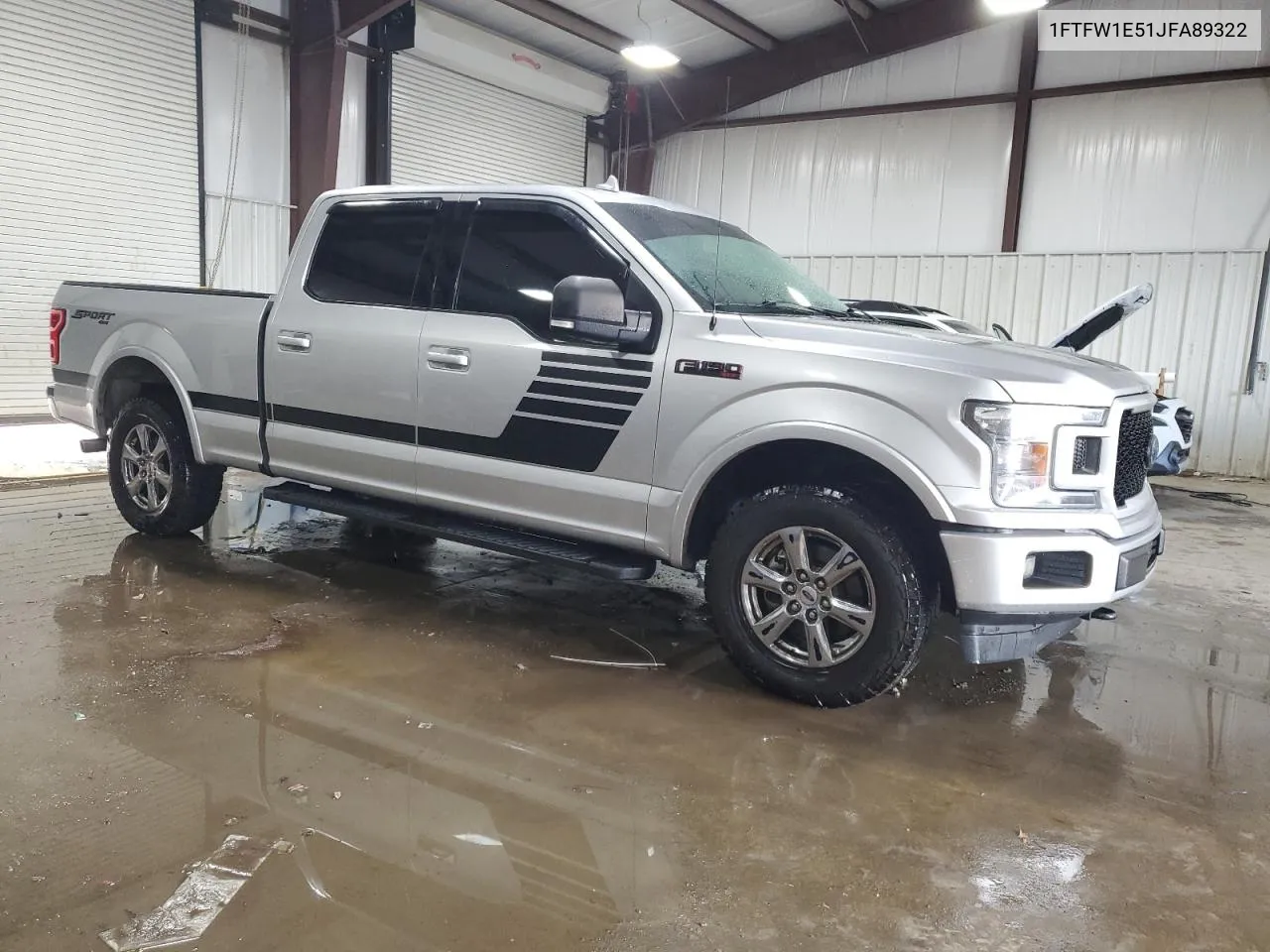 2018 Ford F150 Supercrew VIN: 1FTFW1E51JFA89322 Lot: 76331244