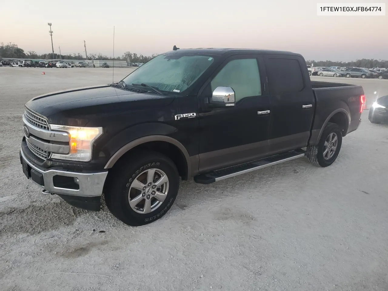 2018 Ford F150 Supercrew VIN: 1FTEW1EGXJFB64774 Lot: 76347444