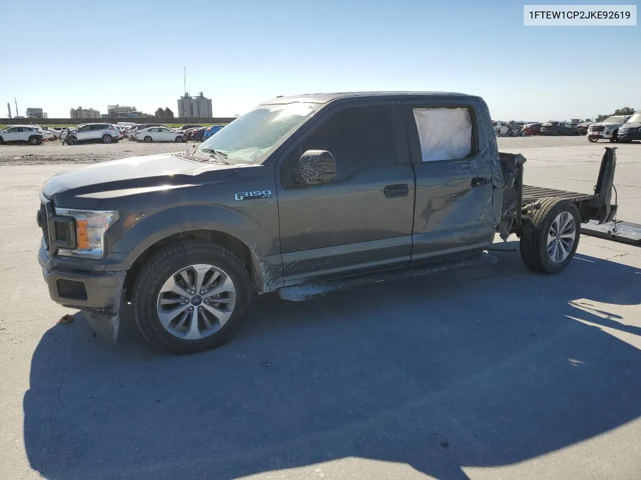 2018 Ford F150 Supercrew VIN: 1FTEW1CP2JKE92619 Lot: 76490524