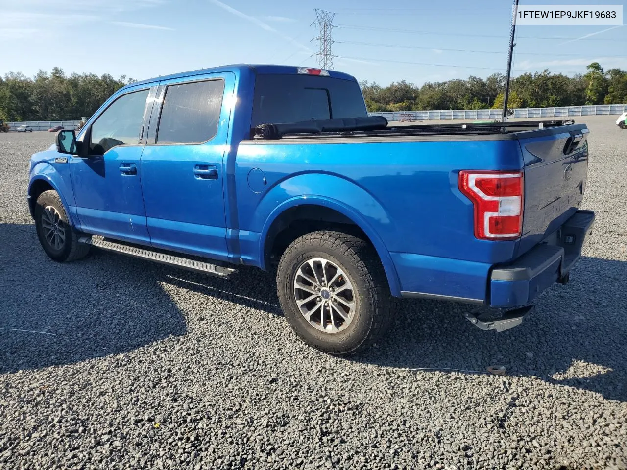 2018 Ford F150 Supercrew VIN: 1FTEW1EP9JKF19683 Lot: 76552684