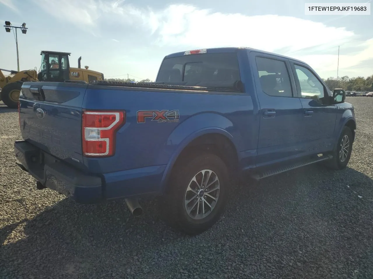 2018 Ford F150 Supercrew VIN: 1FTEW1EP9JKF19683 Lot: 76552684