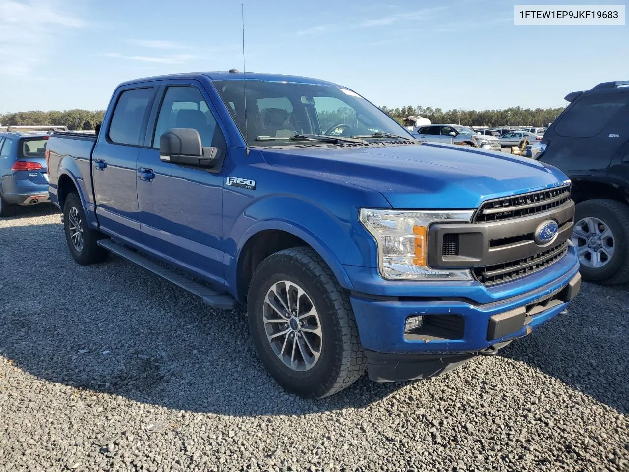 2018 Ford F150 Supercrew VIN: 1FTEW1EP9JKF19683 Lot: 76552684