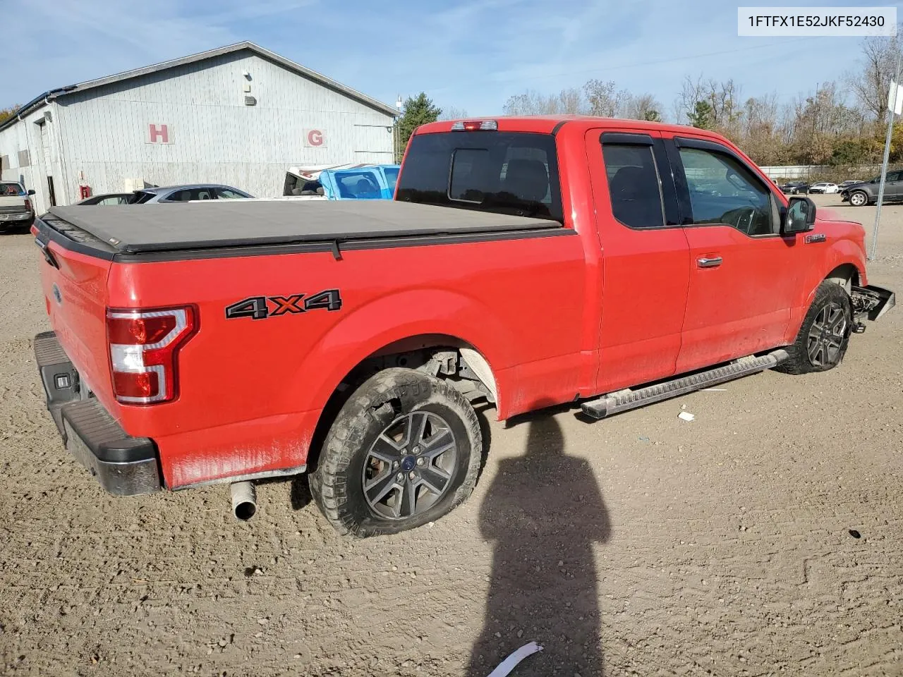 2018 Ford F150 Super Cab VIN: 1FTFX1E52JKF52430 Lot: 76681104