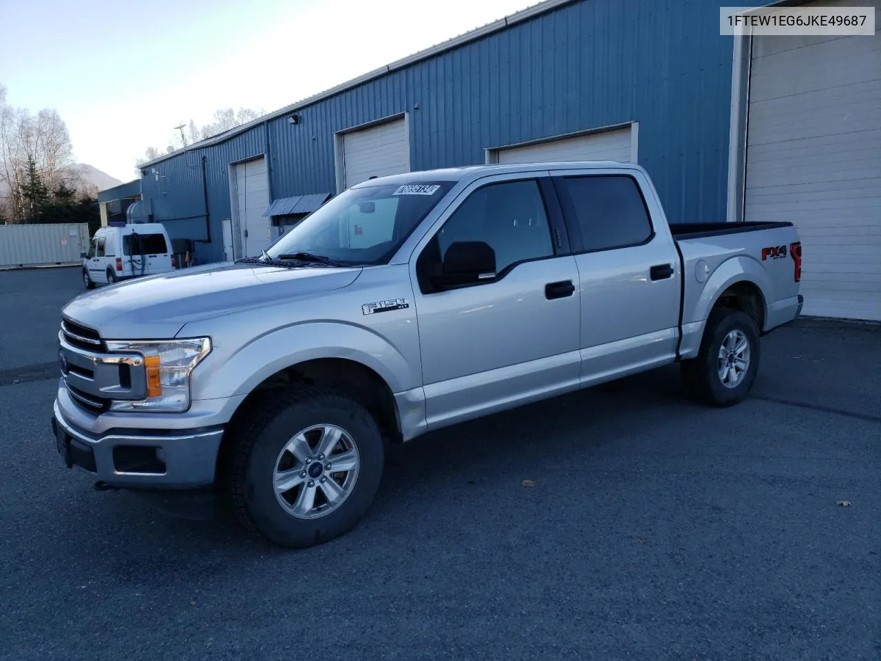 2018 Ford F150 Supercrew VIN: 1FTEW1EG6JKE49687 Lot: 76695134