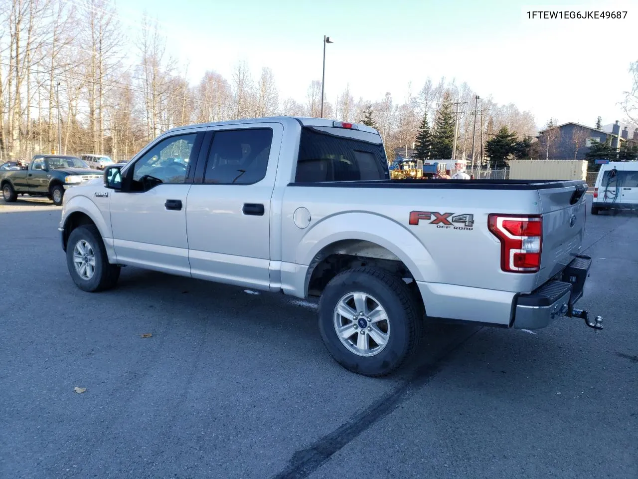 2018 Ford F150 Supercrew VIN: 1FTEW1EG6JKE49687 Lot: 76695134