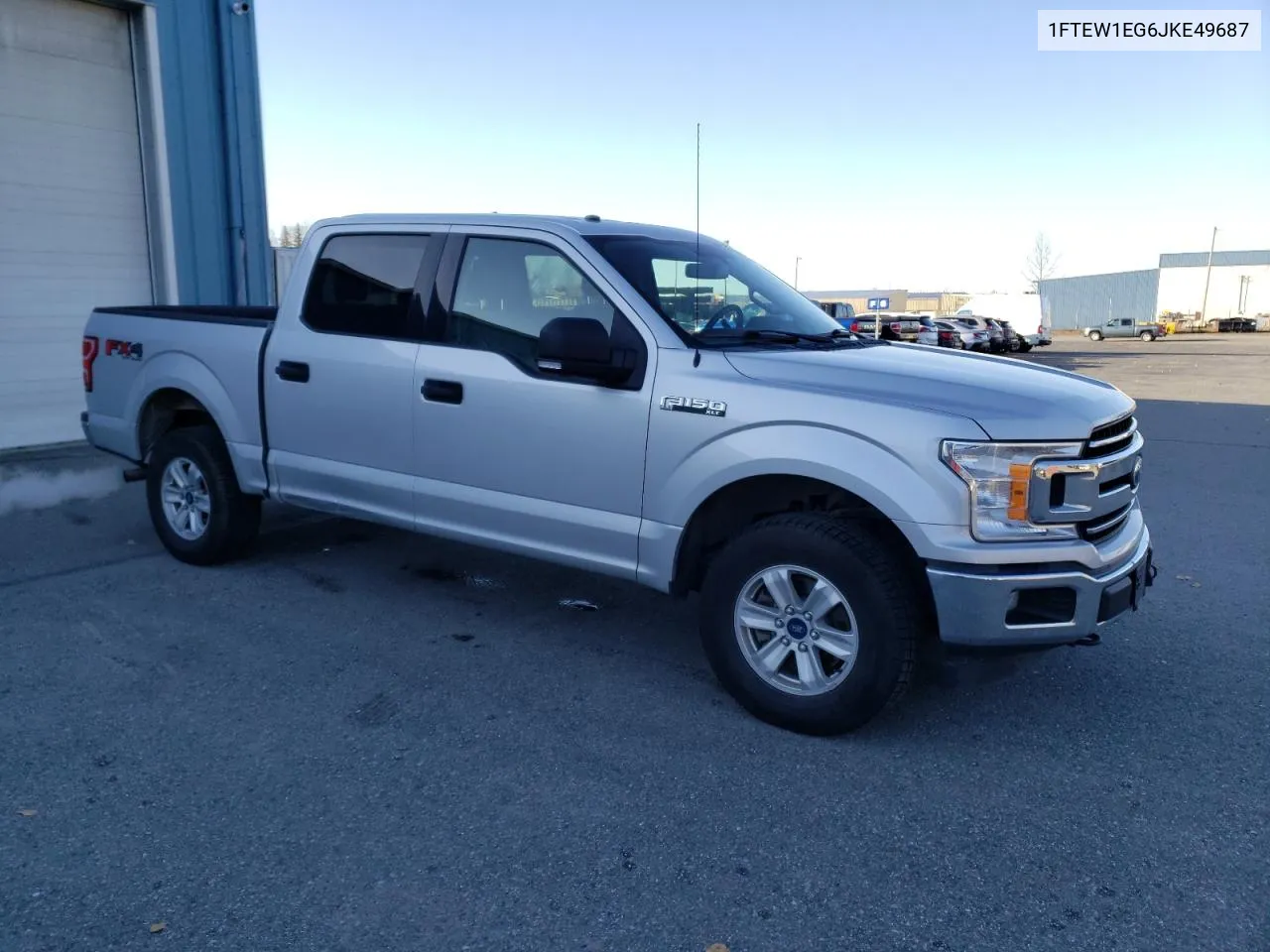 2018 Ford F150 Supercrew VIN: 1FTEW1EG6JKE49687 Lot: 76695134