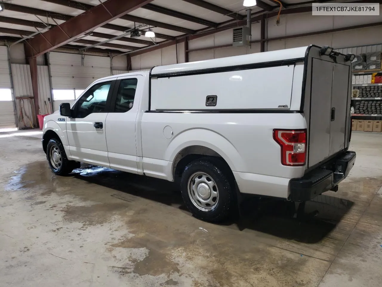 2018 Ford F150 Super Cab VIN: 1FTEX1CB7JKE81794 Lot: 76695894