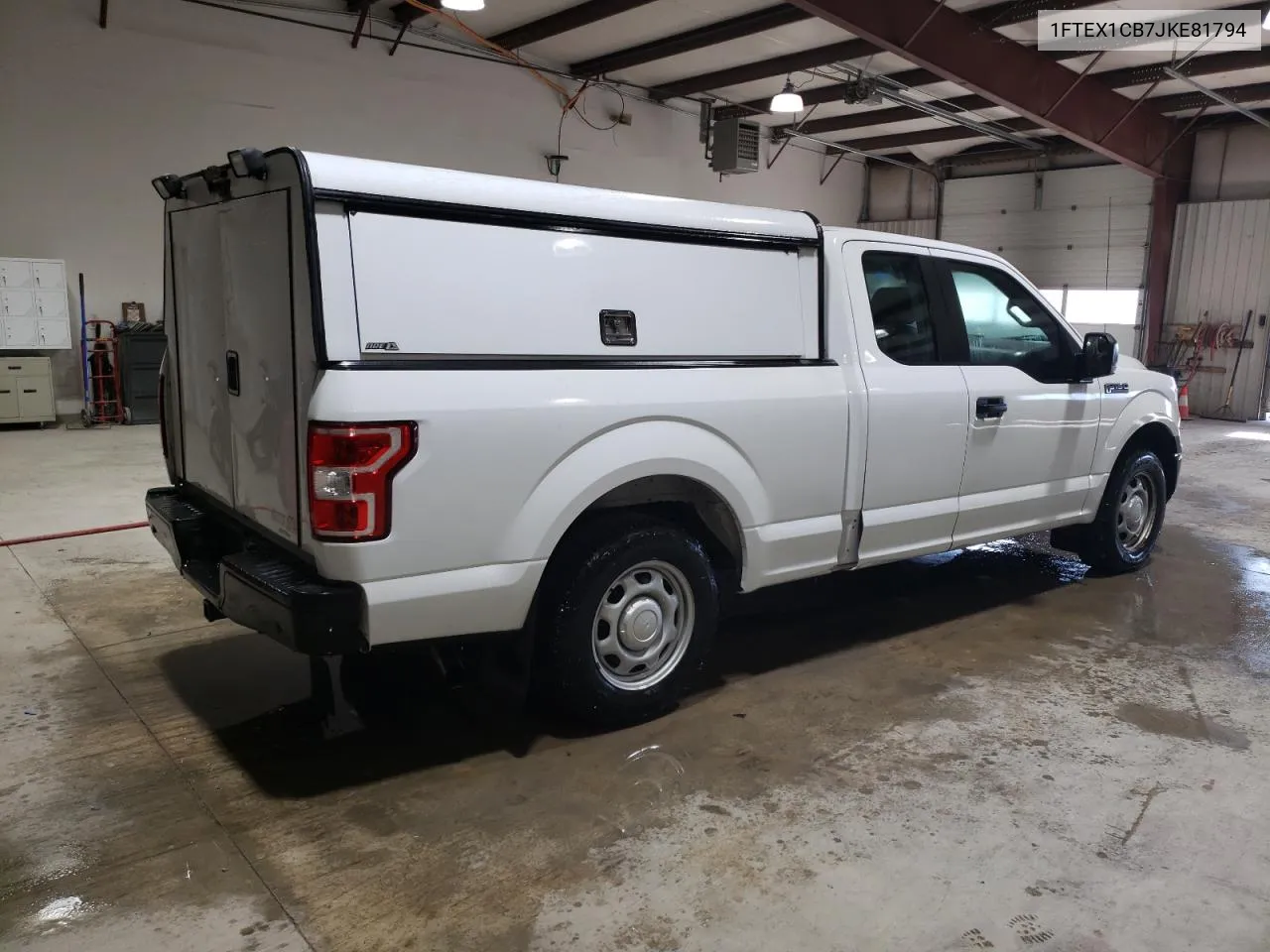 2018 Ford F150 Super Cab VIN: 1FTEX1CB7JKE81794 Lot: 76695894