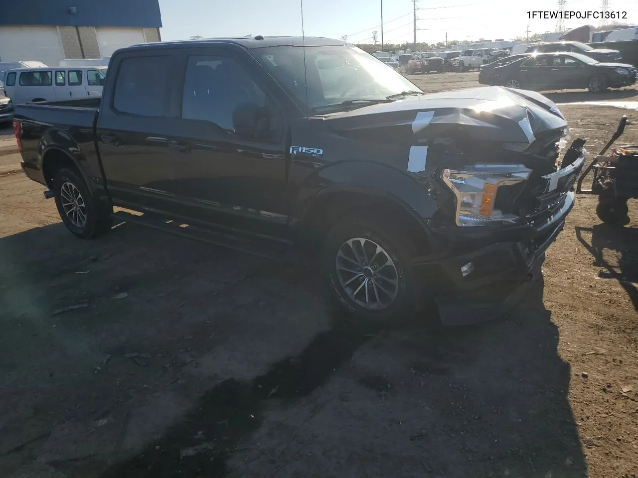 2018 Ford F150 Supercrew VIN: 1FTEW1EP0JFC13612 Lot: 76722194