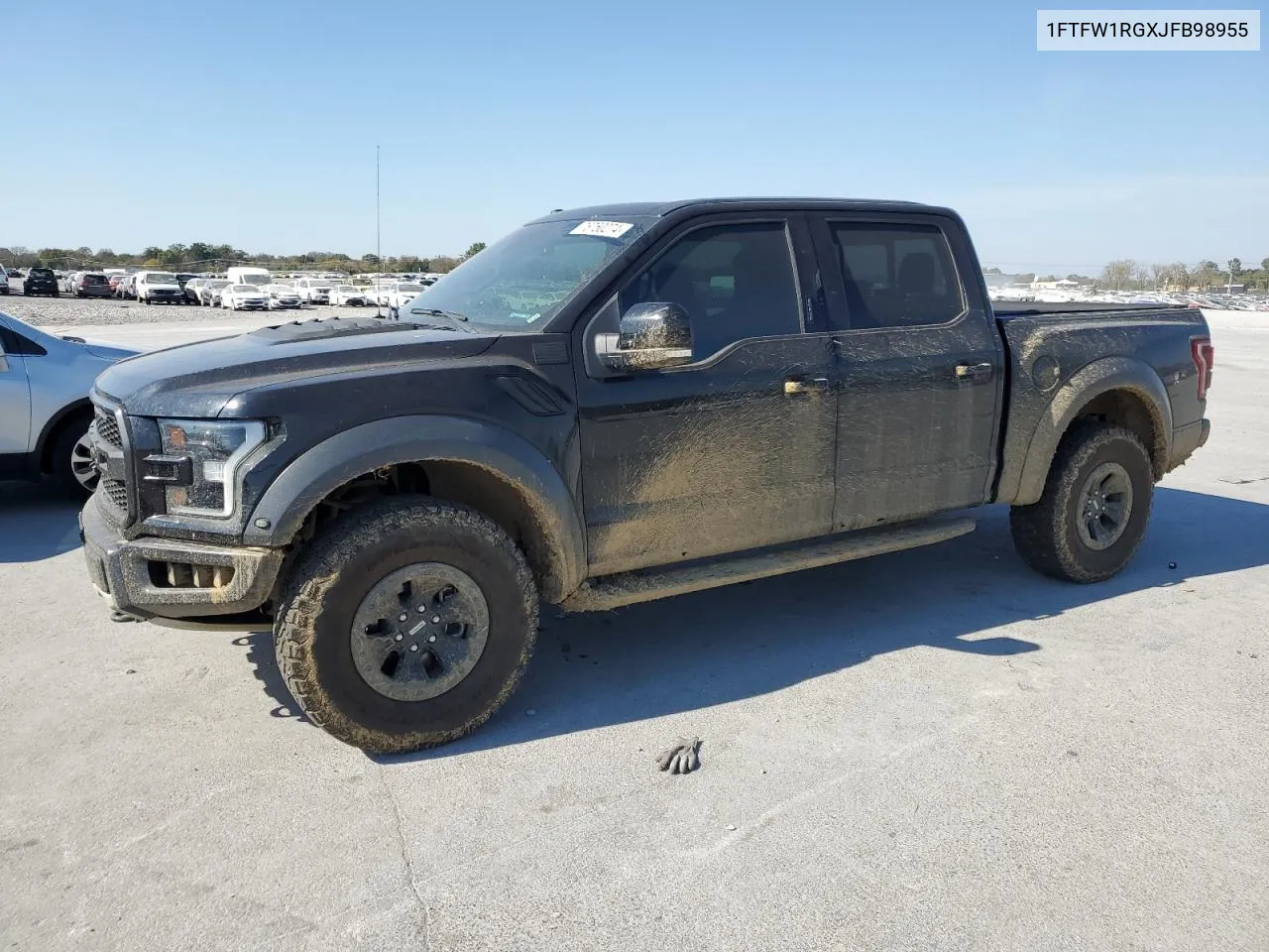 2018 Ford F150 Raptor VIN: 1FTFW1RGXJFB98955 Lot: 76750274