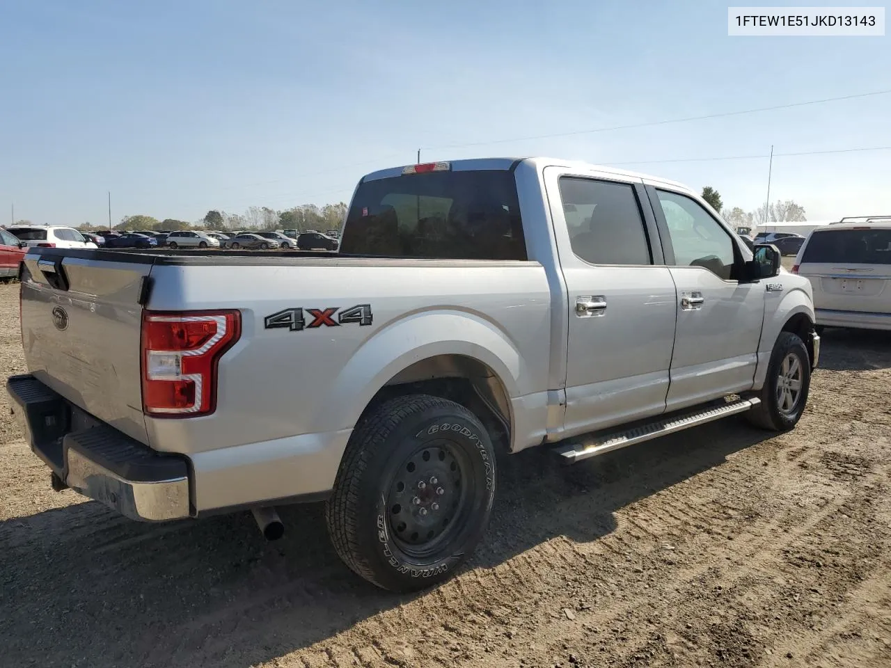 2018 Ford F150 Supercrew VIN: 1FTEW1E51JKD13143 Lot: 76771794