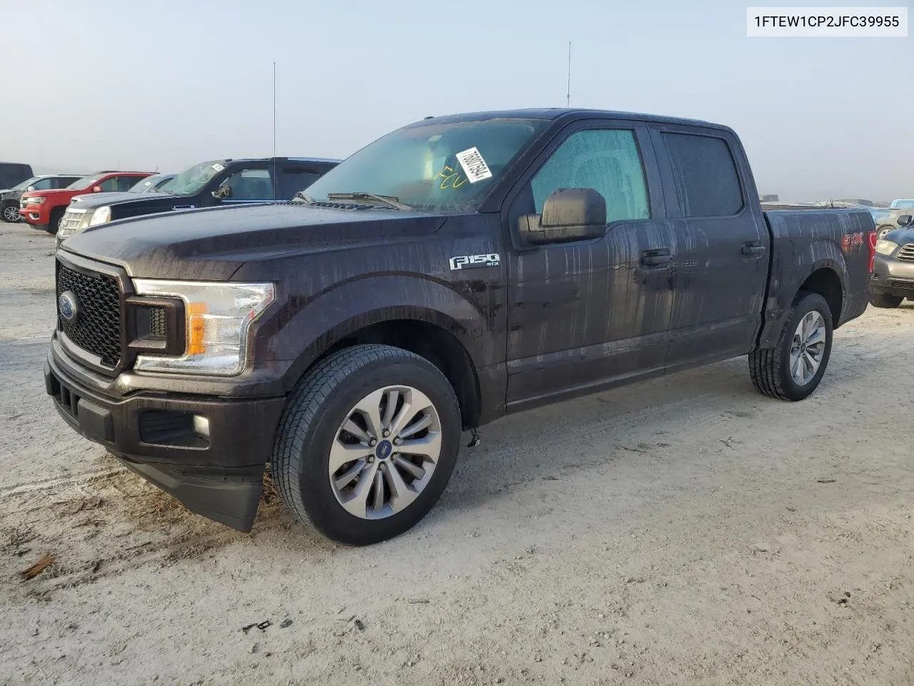 2018 Ford F150 Supercrew VIN: 1FTEW1CP2JFC39955 Lot: 76807594