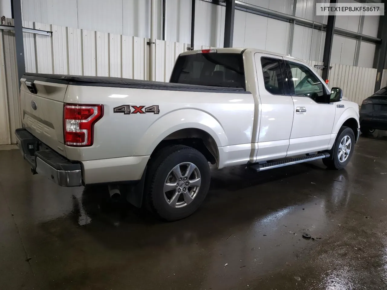 2018 Ford F150 Super Cab VIN: 1FTEX1EP8JKF58617 Lot: 76839514