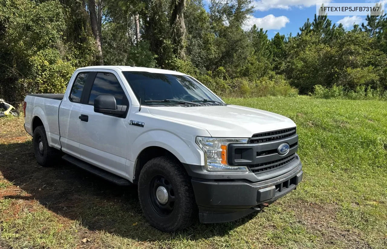 2018 Ford F150 Super Cab VIN: 1FTEX1EP5JFB73167 Lot: 76917624