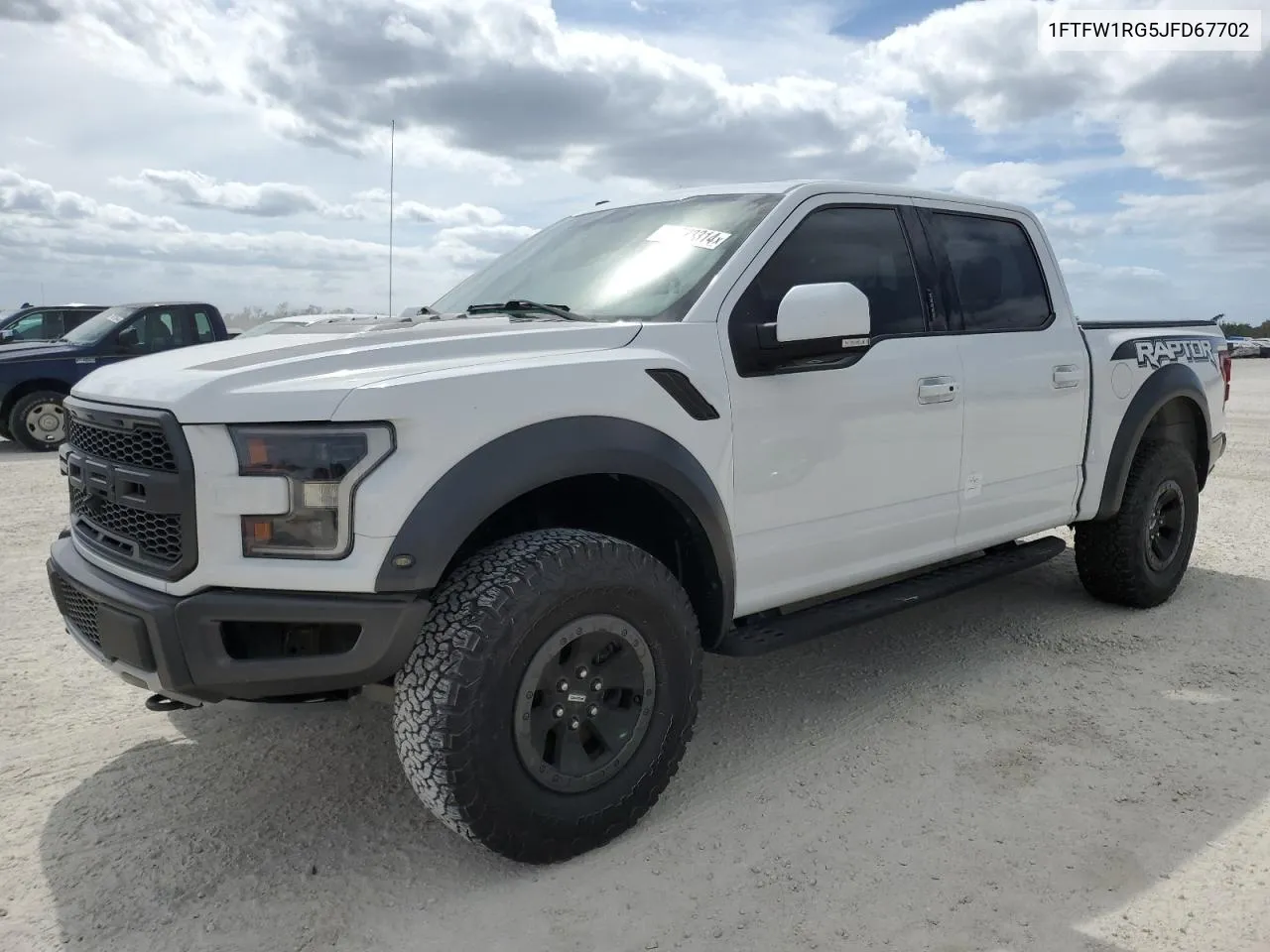 2018 Ford F150 Raptor VIN: 1FTFW1RG5JFD67702 Lot: 76923314