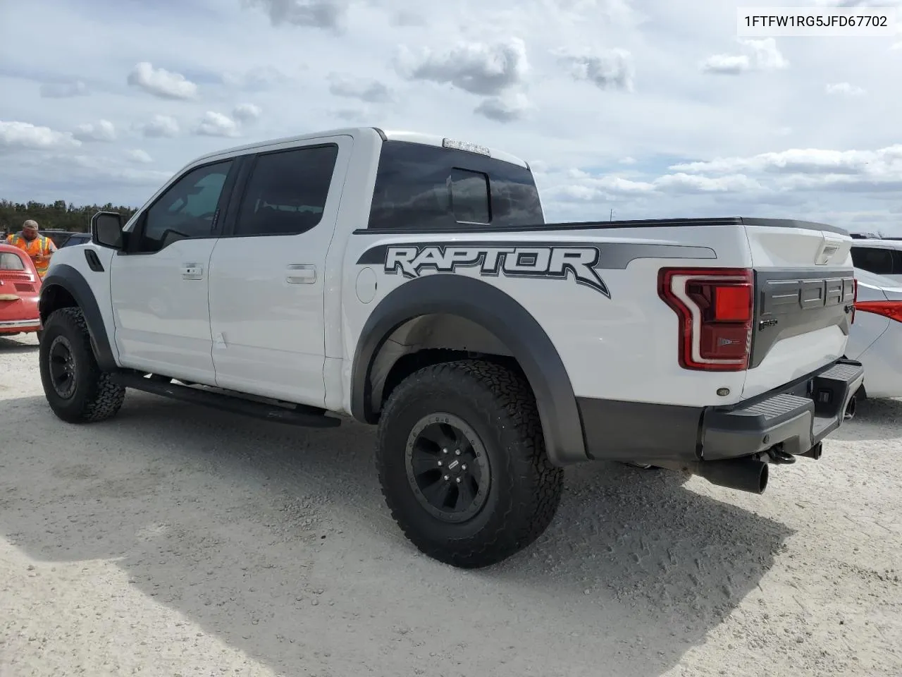 2018 Ford F150 Raptor VIN: 1FTFW1RG5JFD67702 Lot: 76923314