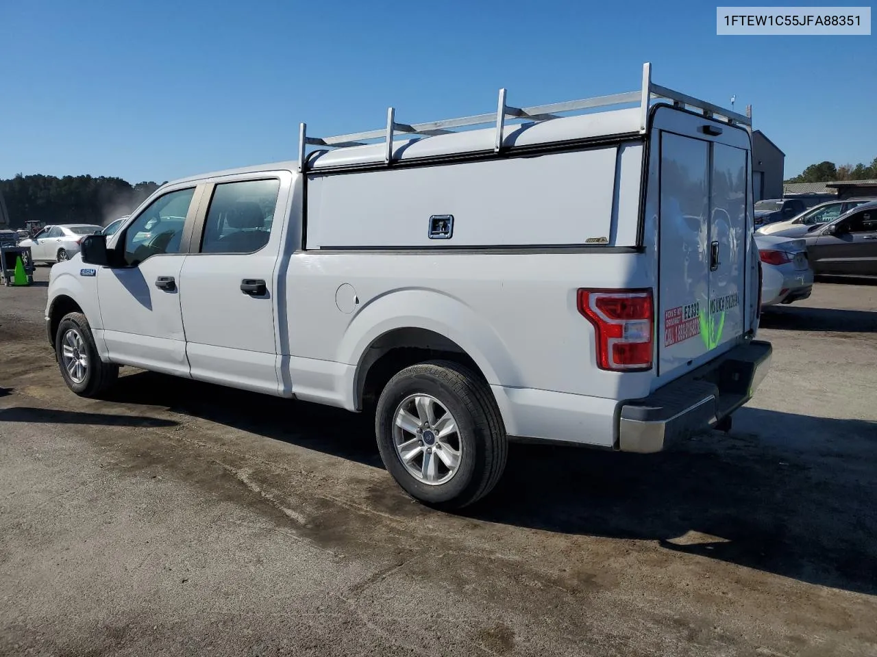 2018 Ford F150 Supercrew VIN: 1FTEW1C55JFA88351 Lot: 76926464