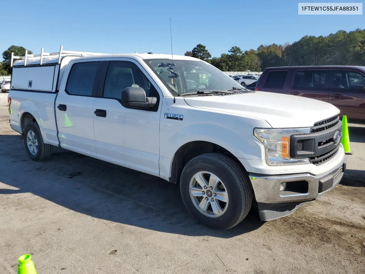 2018 Ford F150 Supercrew VIN: 1FTEW1C55JFA88351 Lot: 76926464