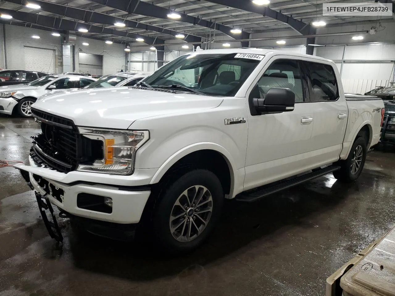 2018 Ford F150 Supercrew VIN: 1FTEW1EP4JFB28739 Lot: 77016894