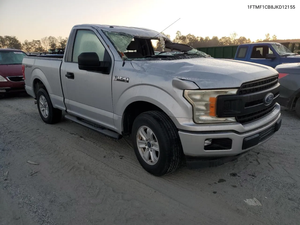 2018 Ford F150 VIN: 1FTMF1CB8JKD12155 Lot: 77020544