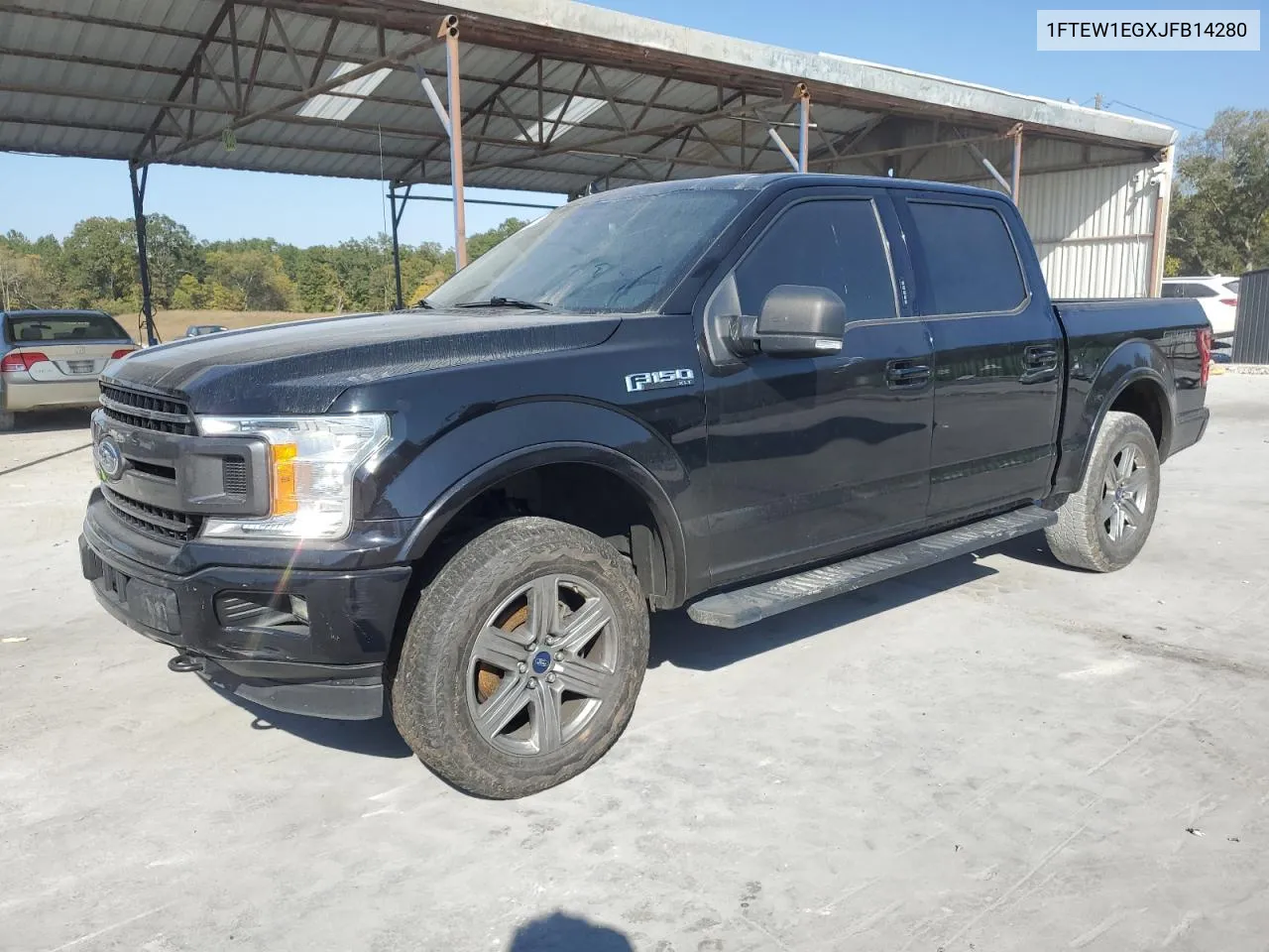 2018 Ford F150 Supercrew VIN: 1FTEW1EGXJFB14280 Lot: 77141694