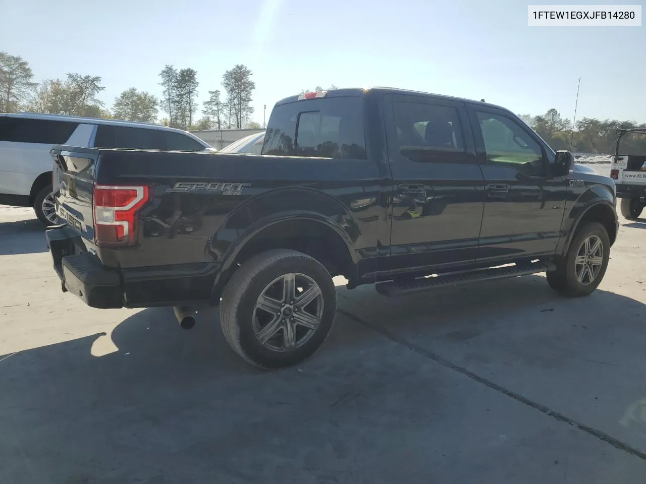 2018 Ford F150 Supercrew VIN: 1FTEW1EGXJFB14280 Lot: 77141694