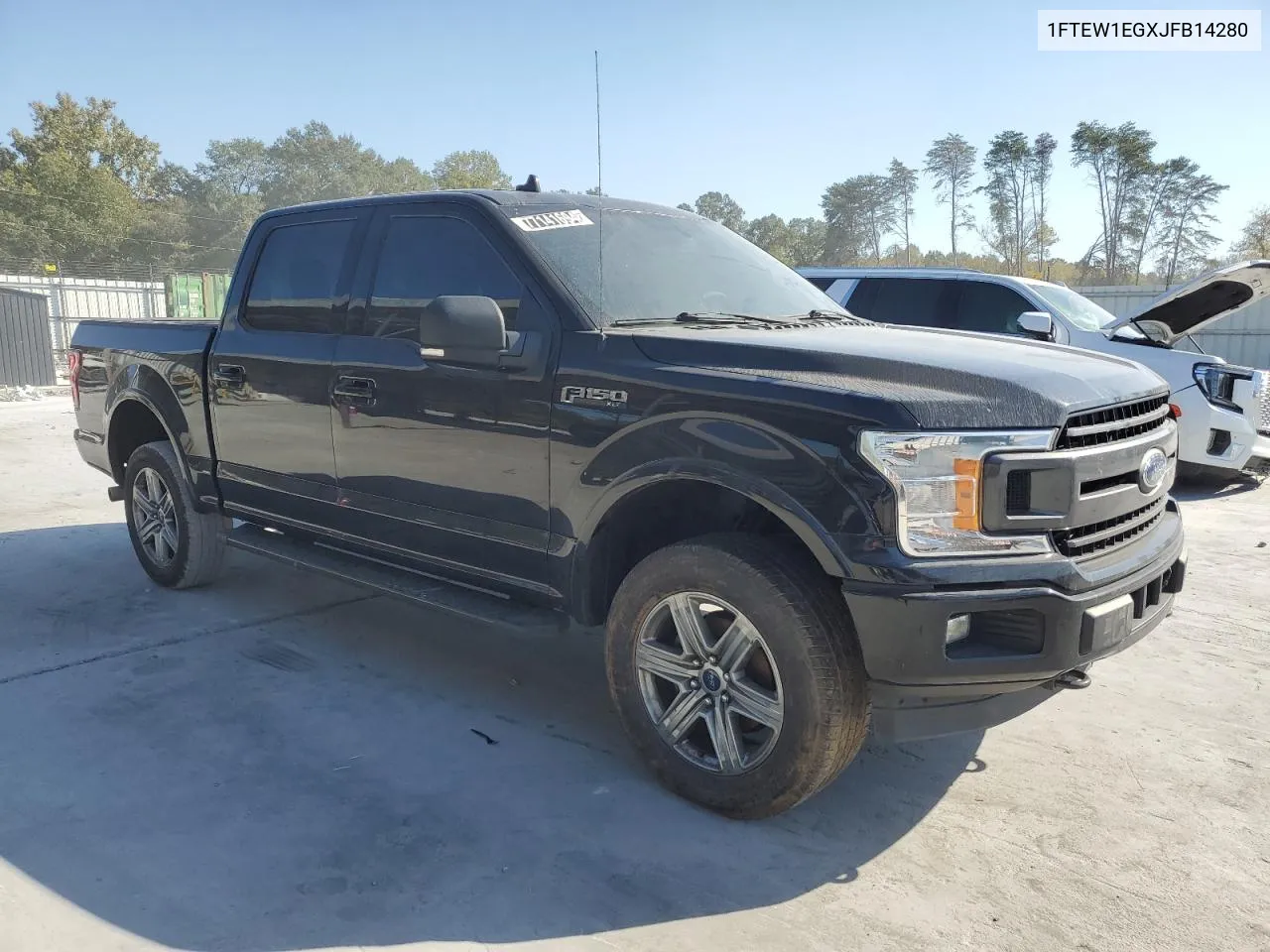 2018 Ford F150 Supercrew VIN: 1FTEW1EGXJFB14280 Lot: 77141694