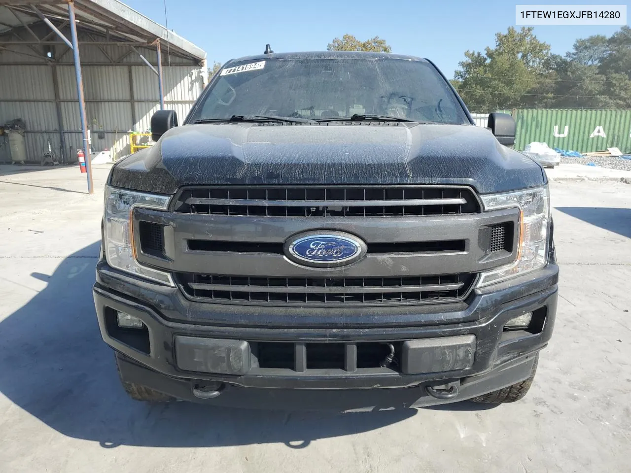 2018 Ford F150 Supercrew VIN: 1FTEW1EGXJFB14280 Lot: 77141694