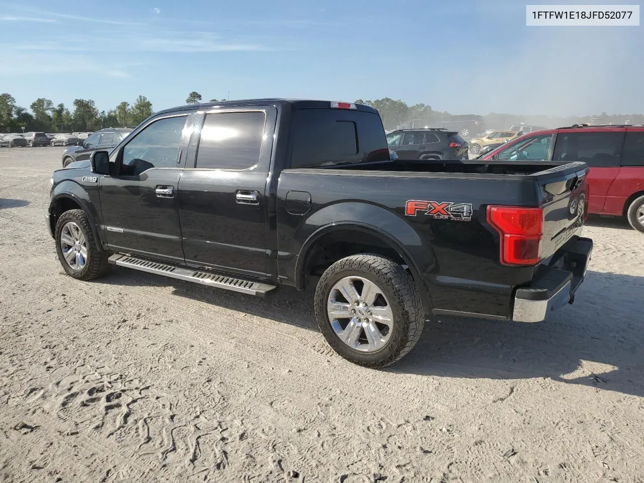 2018 Ford F150 Supercrew VIN: 1FTFW1E18JFD52077 Lot: 77214604