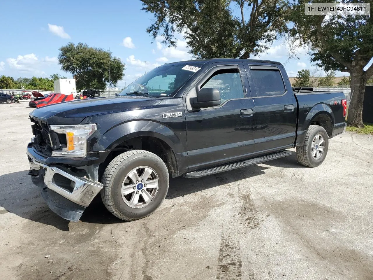 2018 Ford F150 Supercrew VIN: 1FTEW1EP4JFC94811 Lot: 77248234