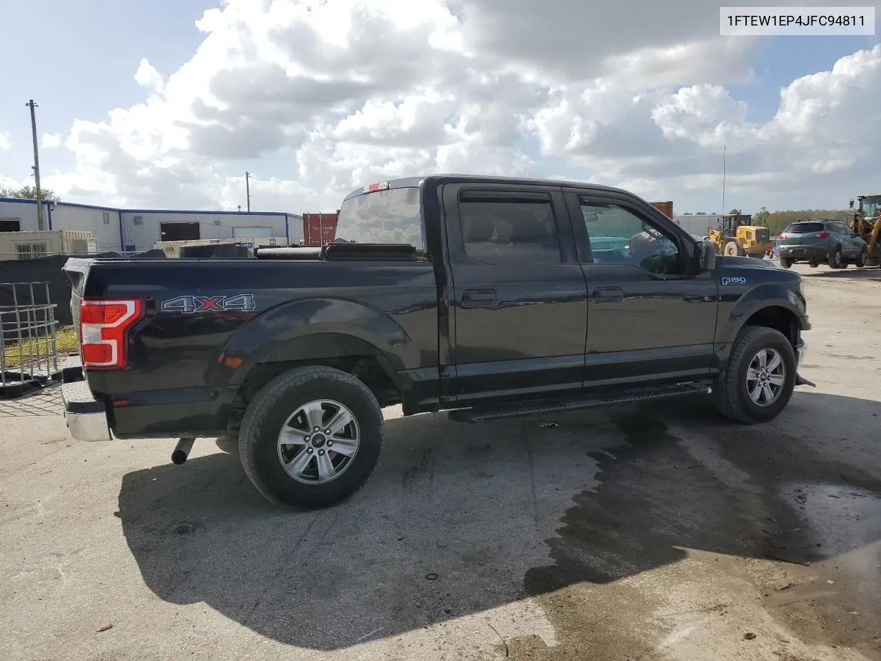 2018 Ford F150 Supercrew VIN: 1FTEW1EP4JFC94811 Lot: 77248234