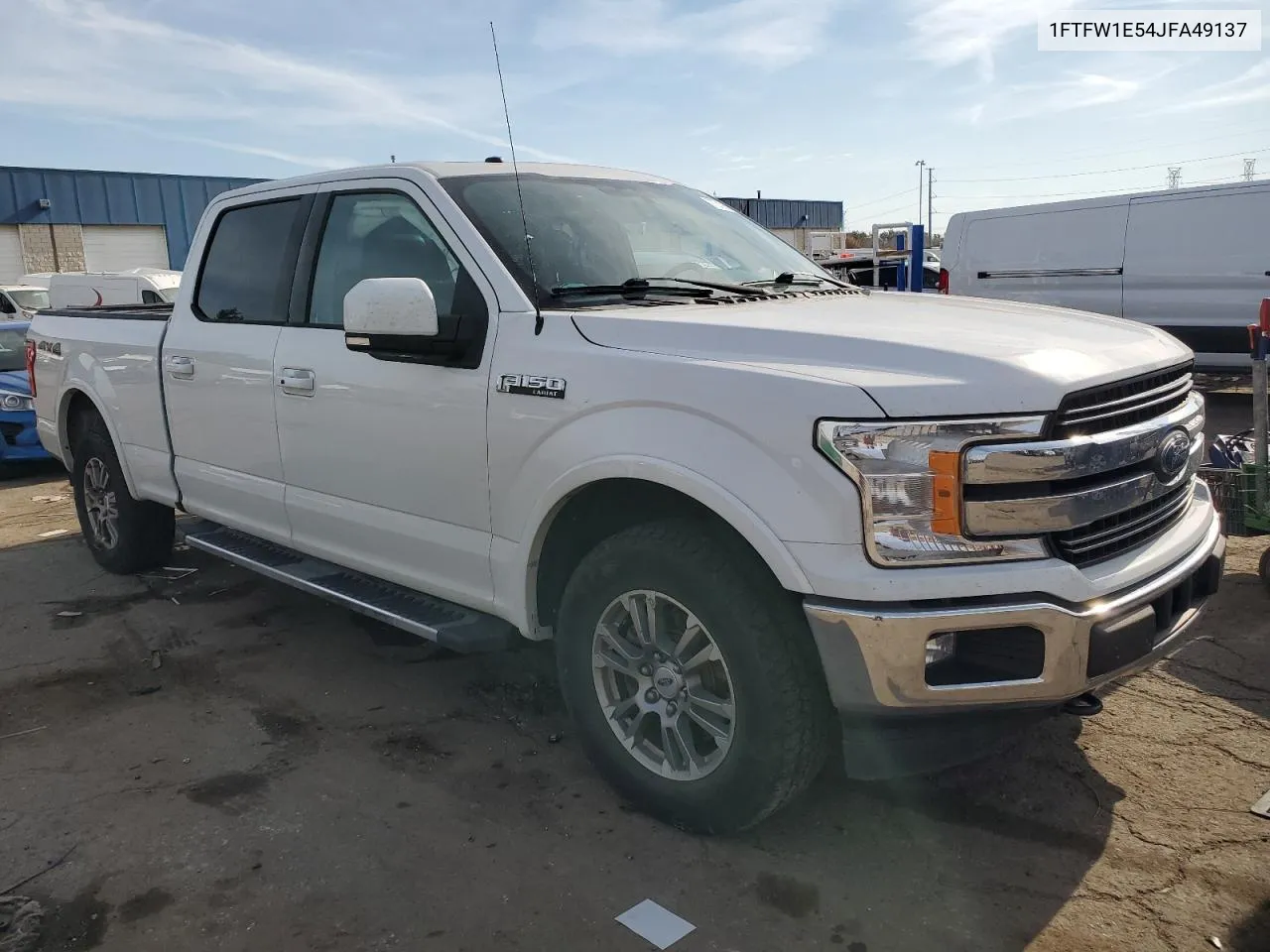 2018 Ford F150 Supercrew VIN: 1FTFW1E54JFA49137 Lot: 77319044