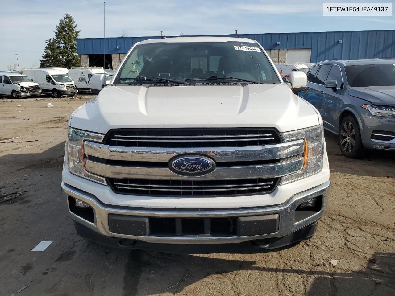 2018 Ford F150 Supercrew VIN: 1FTFW1E54JFA49137 Lot: 77319044