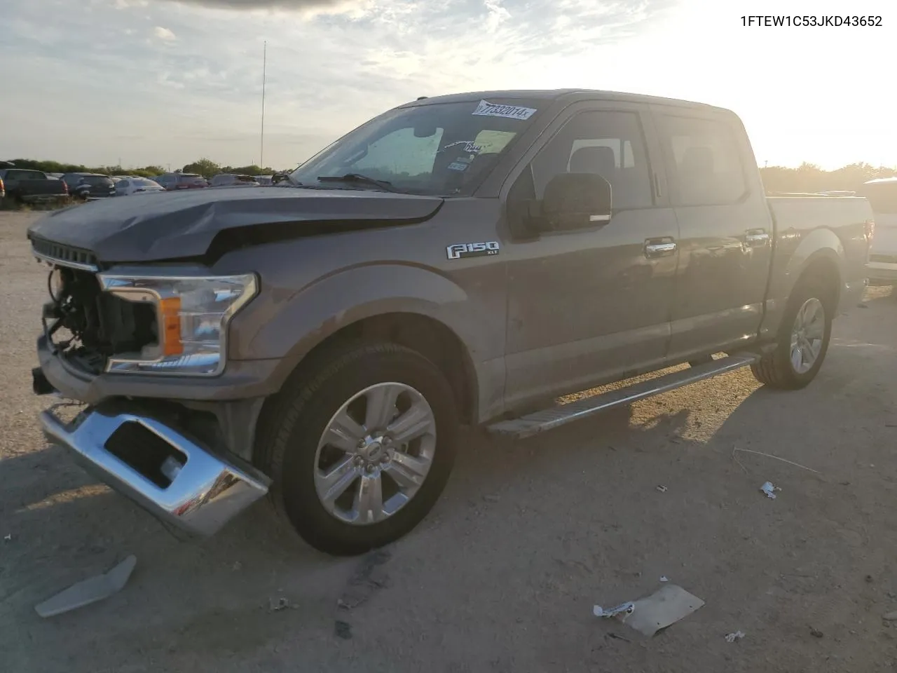 1FTEW1C53JKD43652 2018 Ford F150 Supercrew