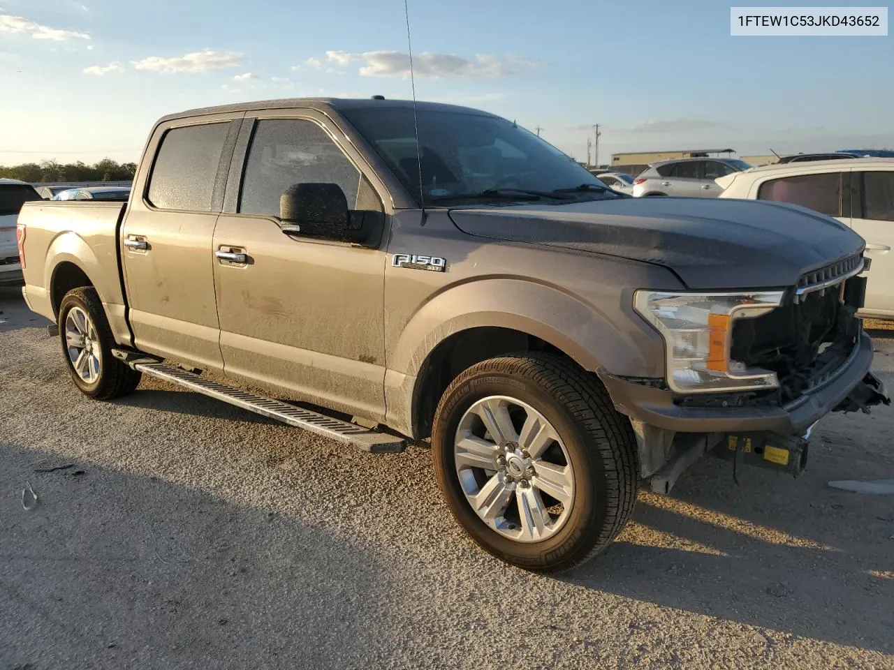 1FTEW1C53JKD43652 2018 Ford F150 Supercrew