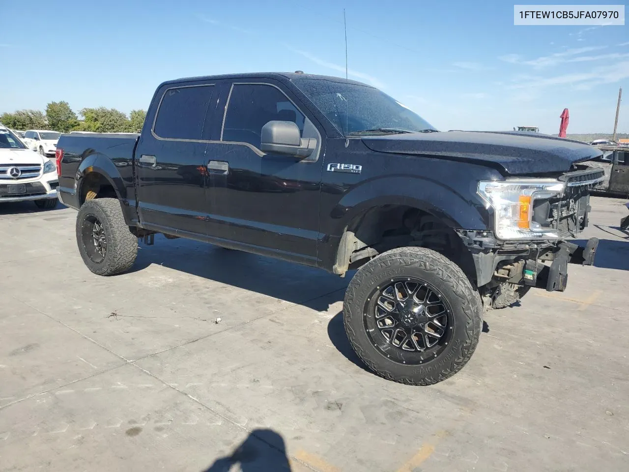 2018 Ford F150 Supercrew VIN: 1FTEW1CB5JFA07970 Lot: 77340504