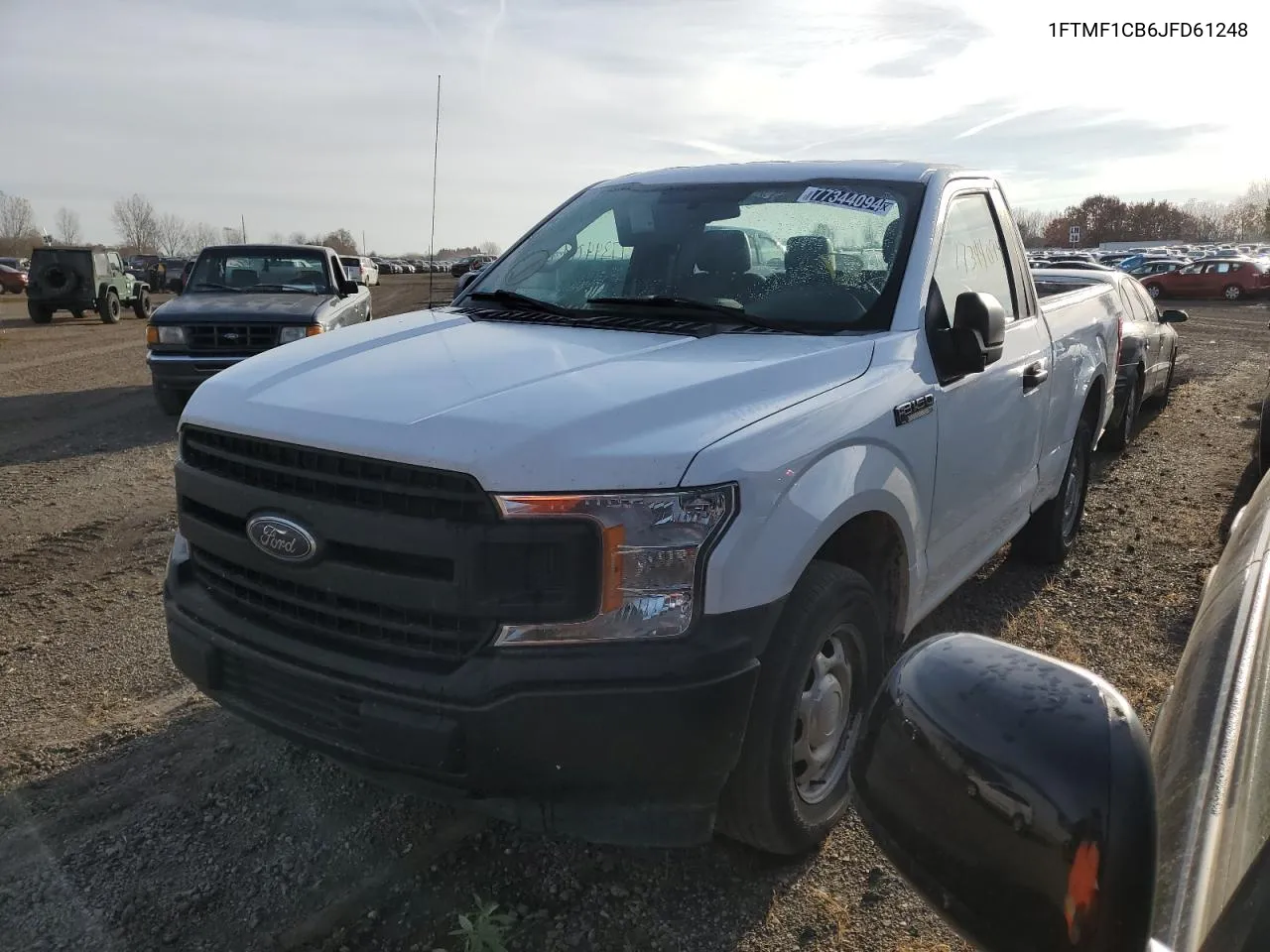 2018 Ford F150 VIN: 1FTMF1CB6JFD61248 Lot: 77344094