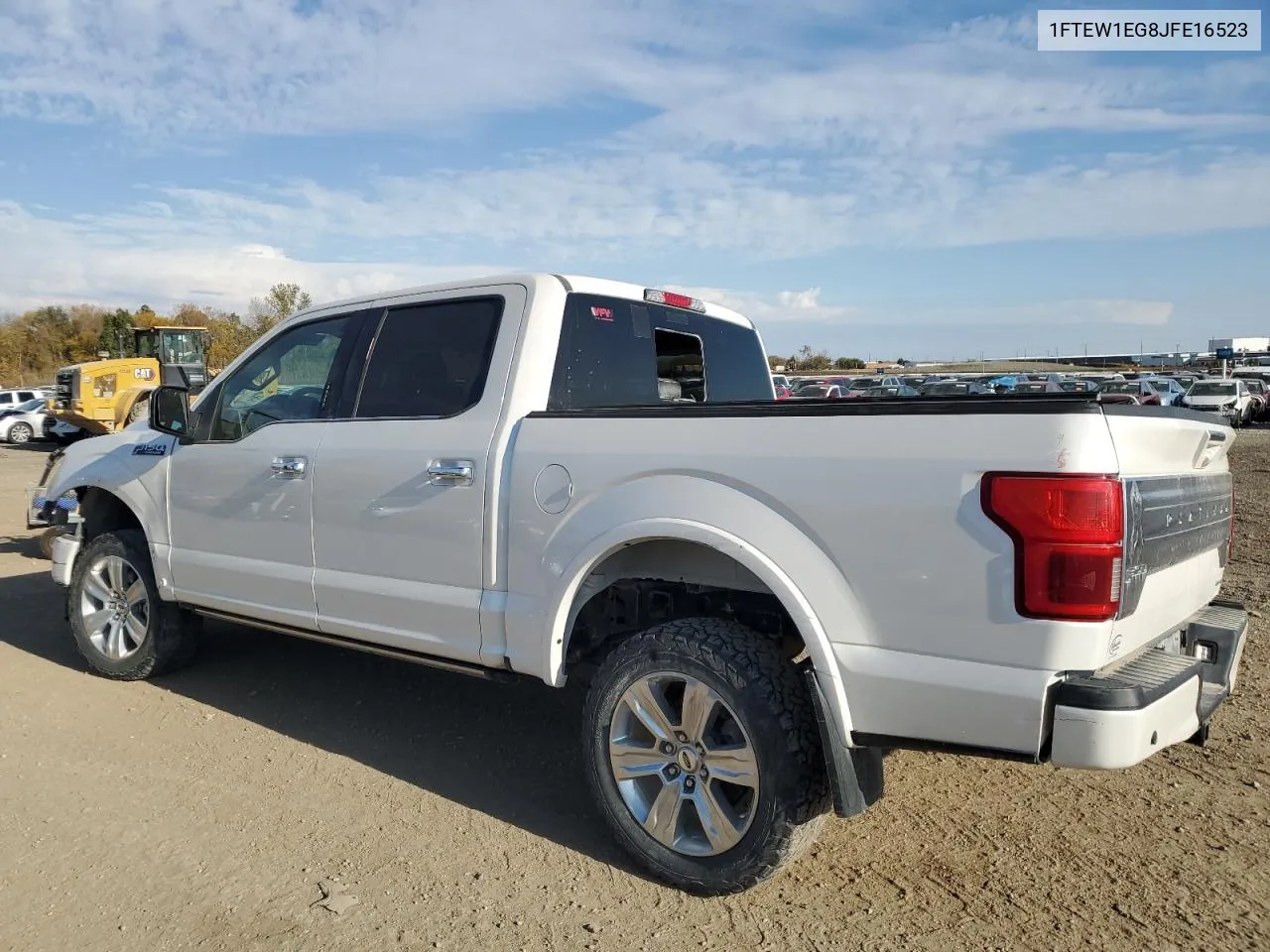 2018 Ford F150 Supercrew VIN: 1FTEW1EG8JFE16523 Lot: 77411434