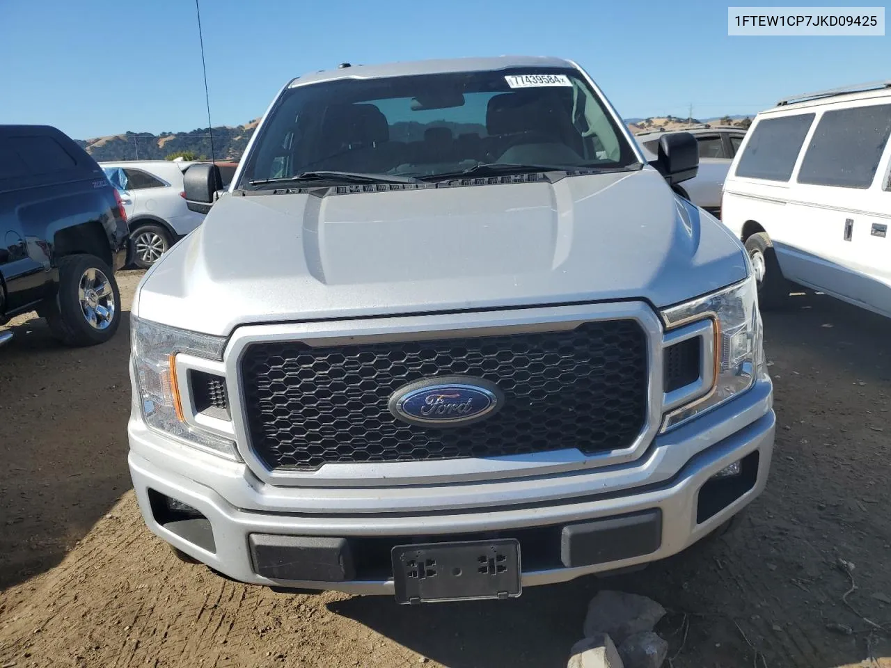 2018 Ford F150 Supercrew VIN: 1FTEW1CP7JKD09425 Lot: 77439584