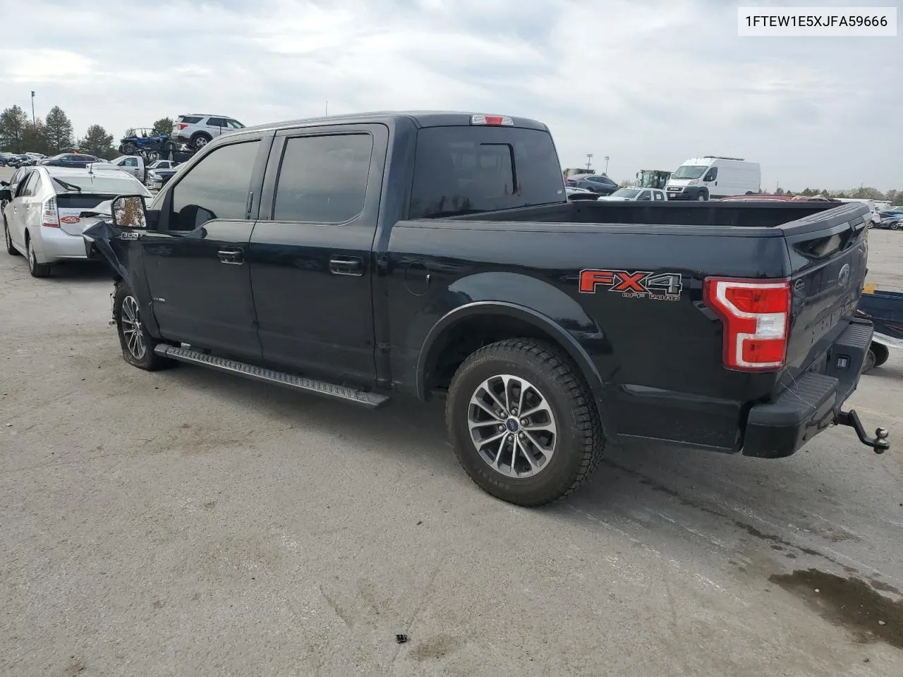 2018 Ford F150 Supercrew VIN: 1FTEW1E5XJFA59666 Lot: 77473254