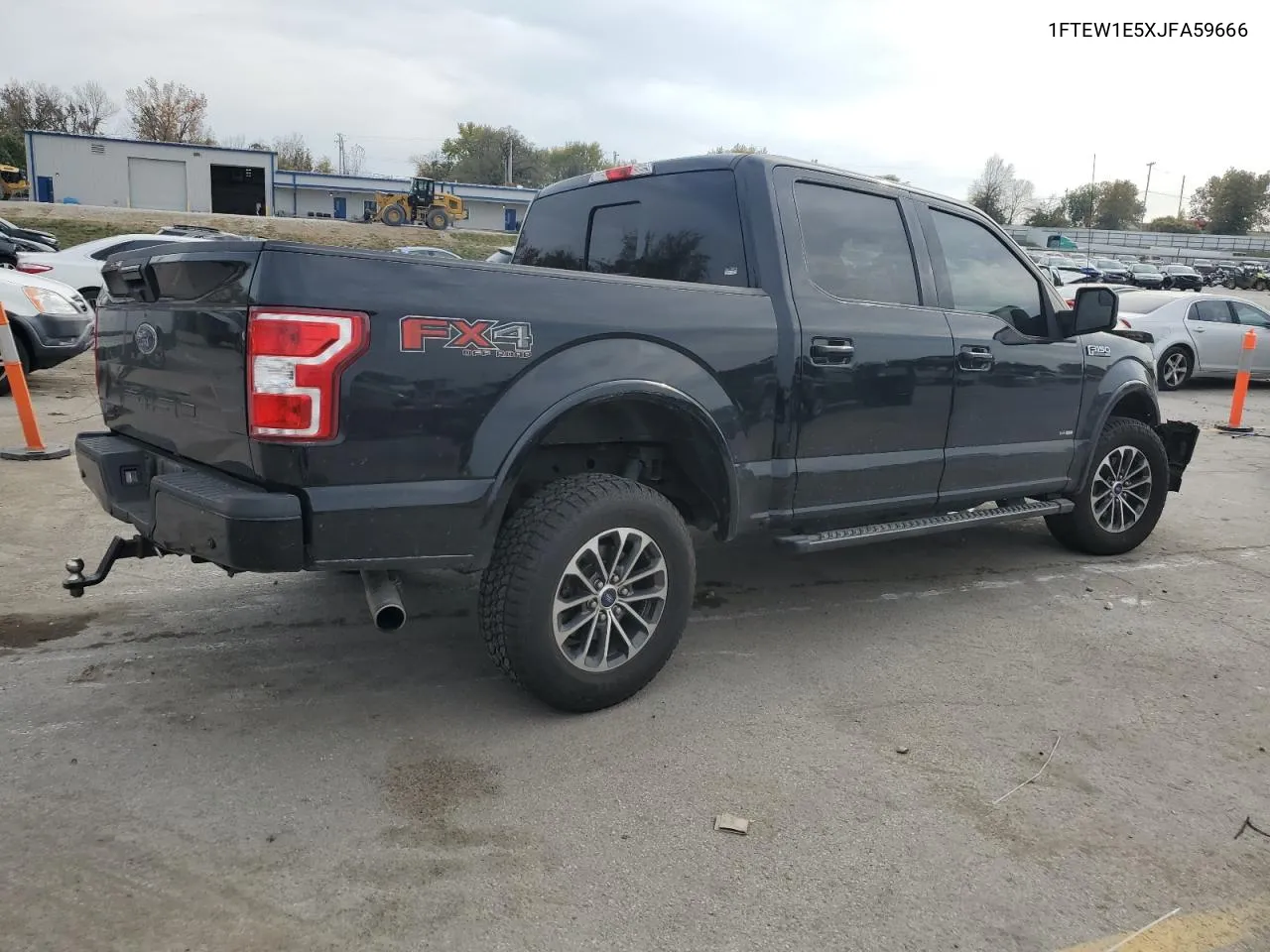 2018 Ford F150 Supercrew VIN: 1FTEW1E5XJFA59666 Lot: 77473254