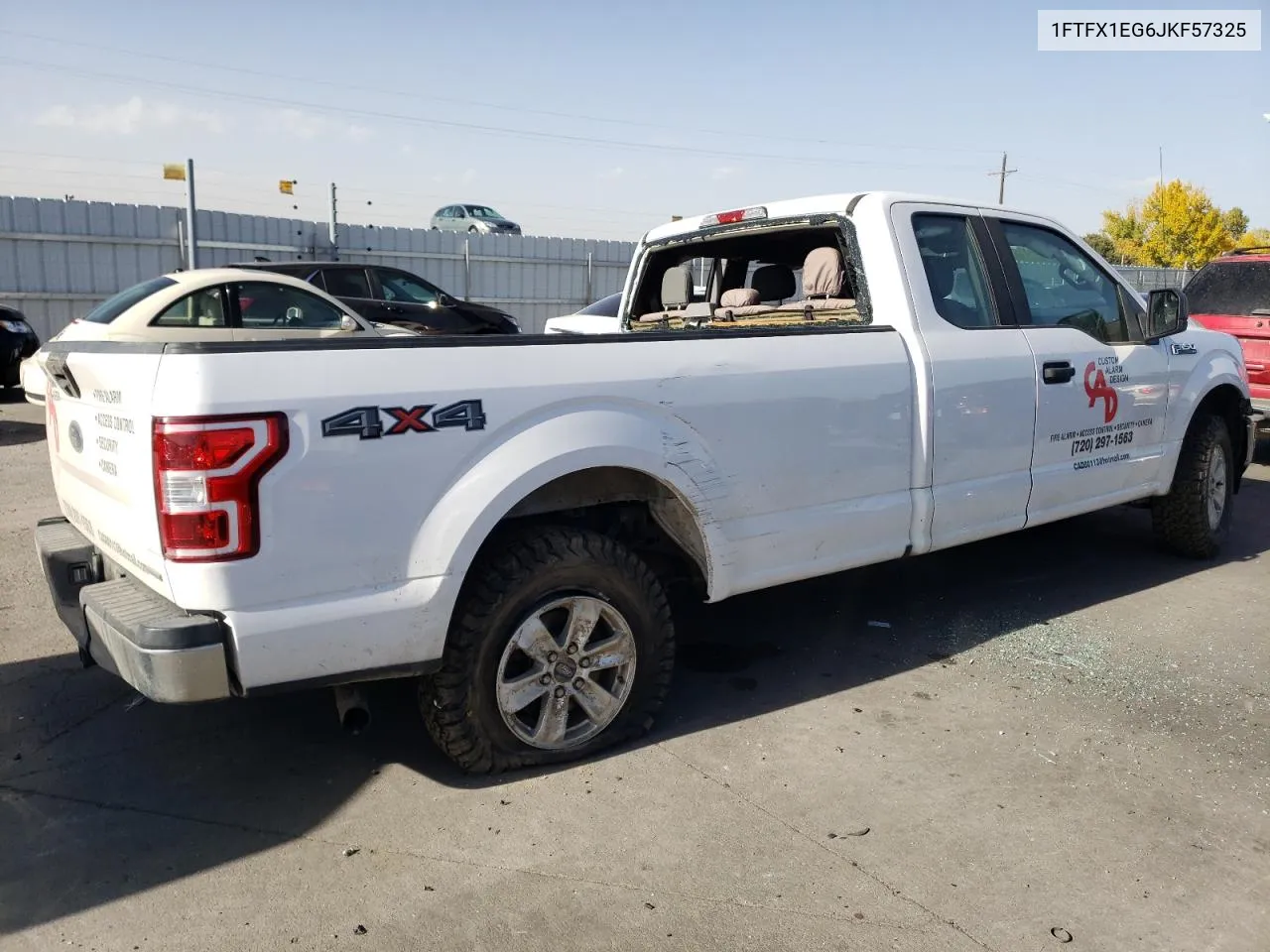 2018 Ford F150 Super Cab VIN: 1FTFX1EG6JKF57325 Lot: 77474914